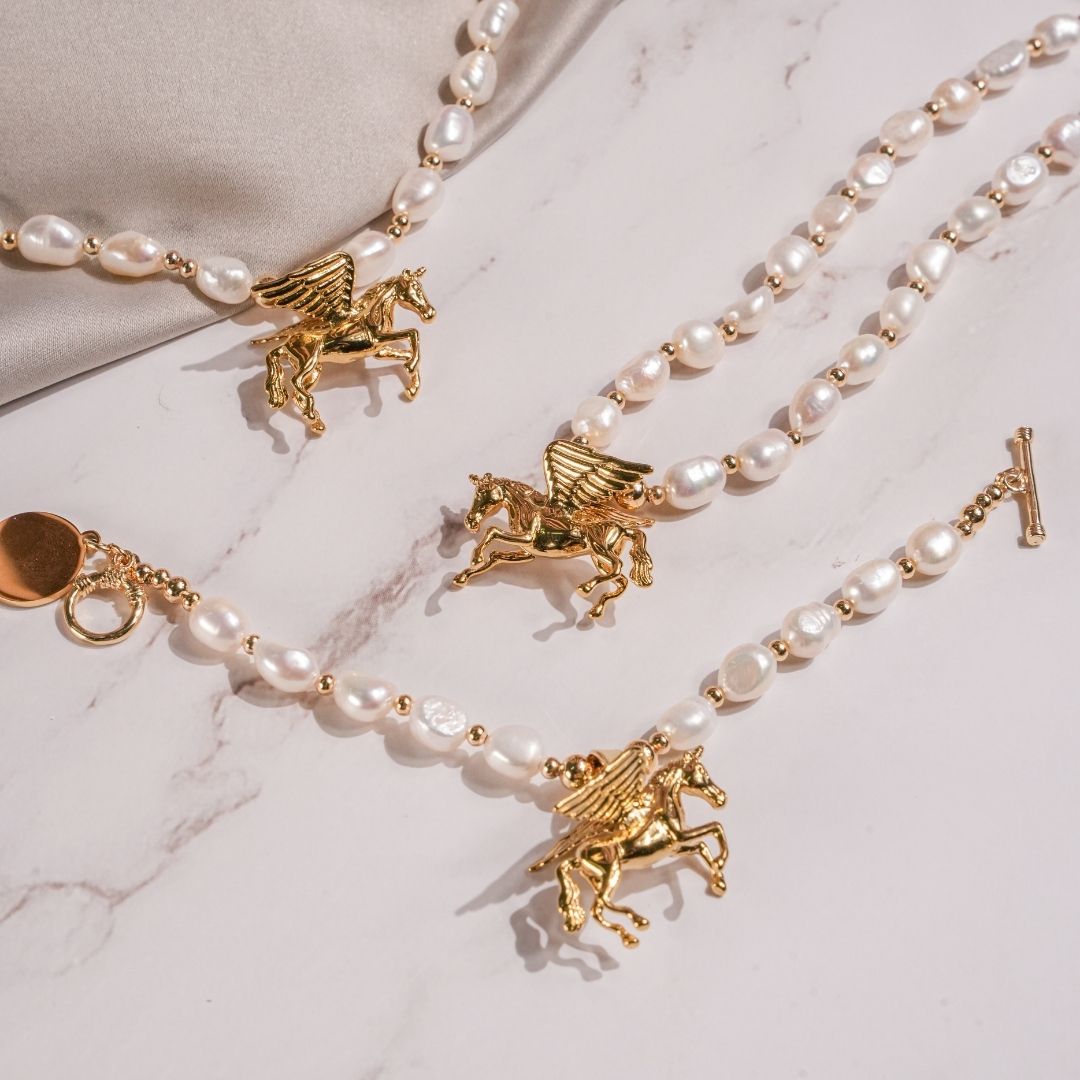 Unicorn Pearl Bracelet